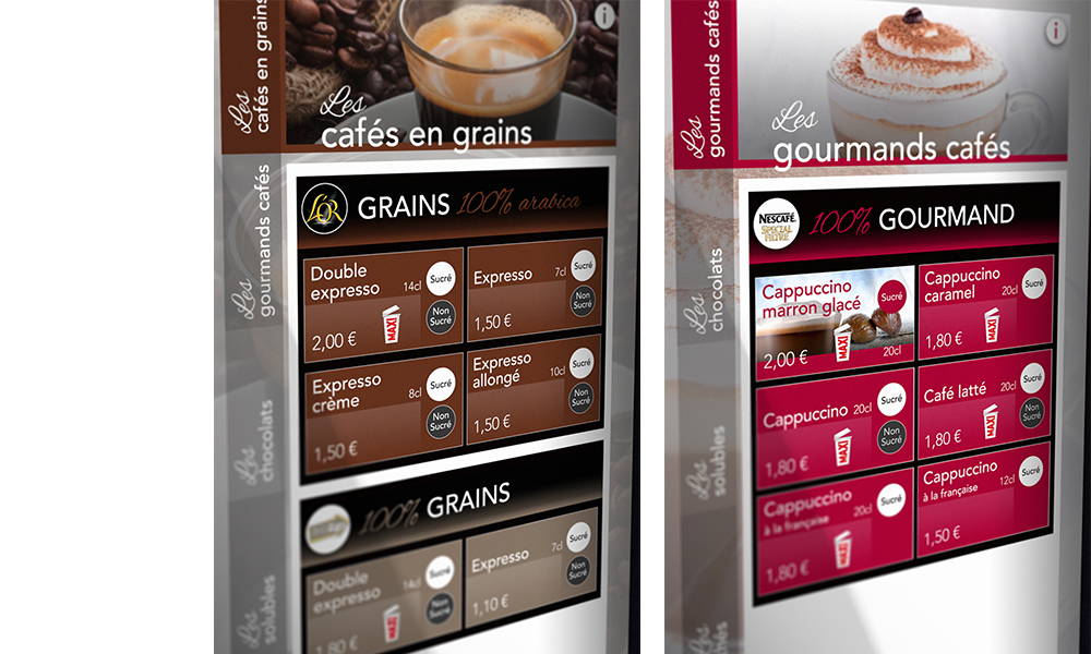 web design ecran lucce